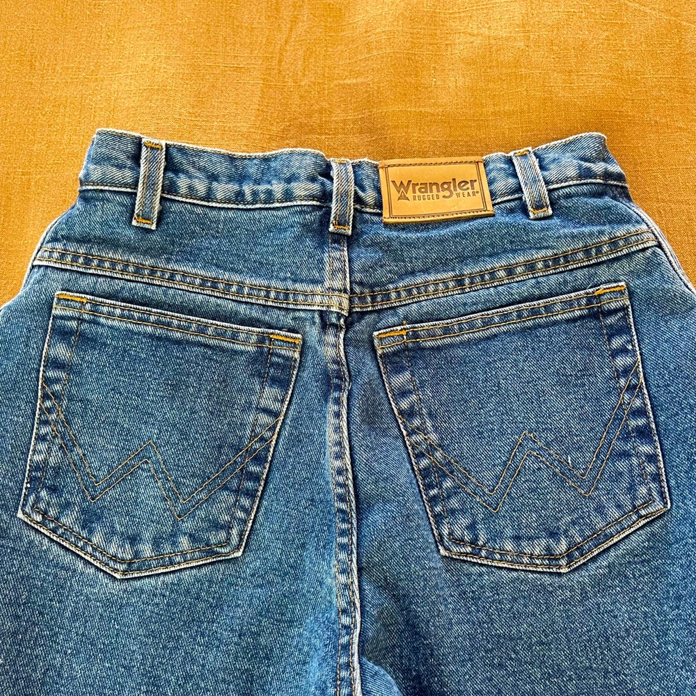 Authentic vintage Wrangler Rugged Wear denim fleece-lined jeans Sz 5/6 x 30